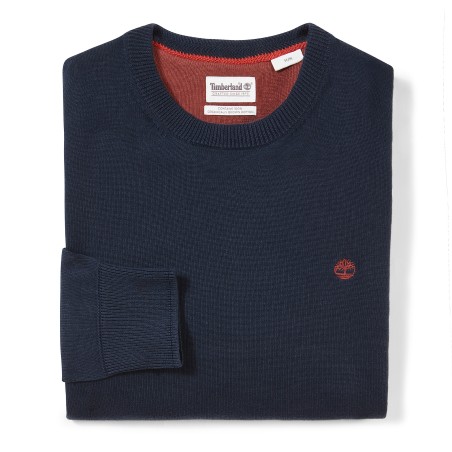 Williams River crew neck organic cotton jumper