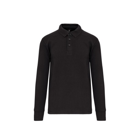 Sudadera cuello polo