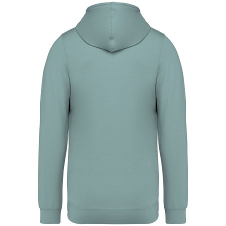 Eco-friendly men\\\'s modal full zip hooded sweatshirt