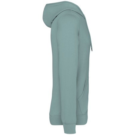 Eco-friendly men\\\'s modal full zip hooded sweatshirt