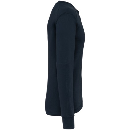Set-in sleeve sweatshirt