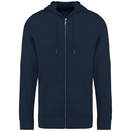 Sudadera con capucha y cremallera hombre