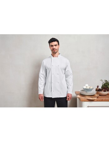 Chaqueta de cocina manga larga
