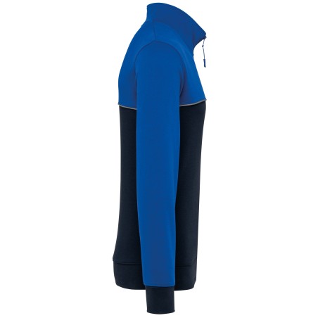 Sudadera 1/4 cremallera ecorresponsable– Unisex