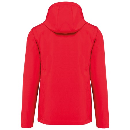 Chaquetas softshell 3 capas con capucha y mangas extraíbles unisex