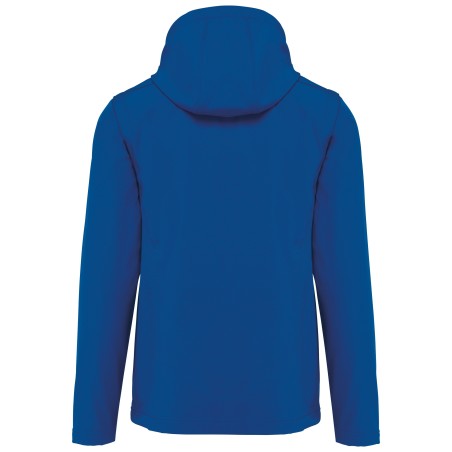 Chaquetas softshell 3 capas con capucha y mangas extraíbles unisex