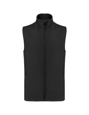 Unisex eco-friendly 2-layer softshell bodywarmer 2