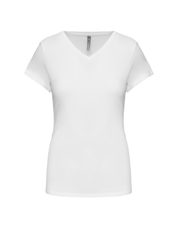 Ladies\\\' V-neck short-sleeved t-shirt 2