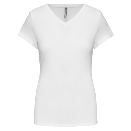 Ladies\\\' V-neck short-sleeved t-shirt