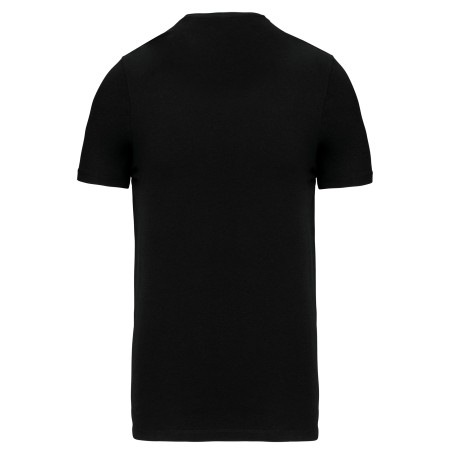 Camiseta con elastano cuello de pico hombre