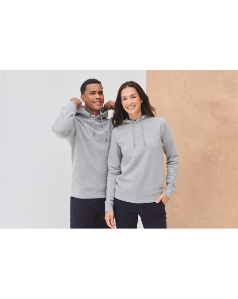 Unisex eco-friendly hooded sweatshirt