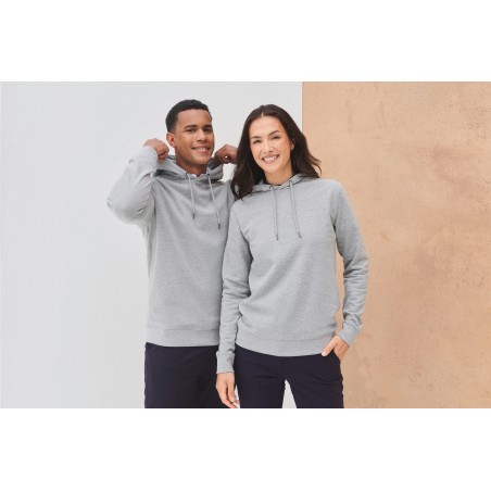 Unisex eco-friendly hooded sweatshirt