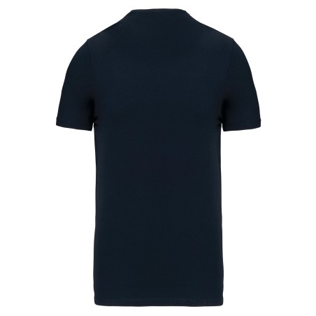 Camiseta con elastano cuello de pico hombre