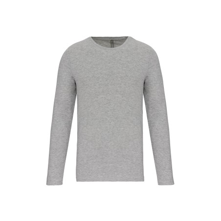 Camiseta con elastano manga larga hombre