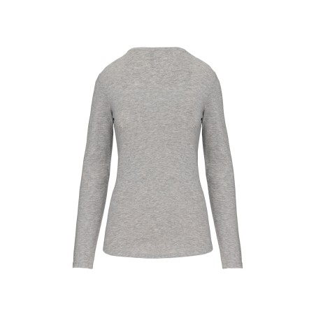 Camiseta con elastano manga larga mujer