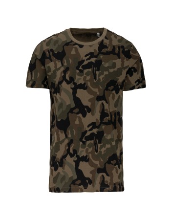 Men\\\'s short-sleeved camo t-shirt 2