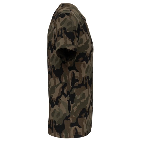 Men\\\'s short-sleeved camo t-shirt