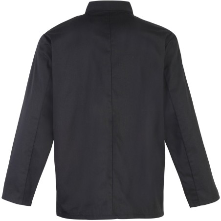 Chaqueta de cocina botones a presión manga larga