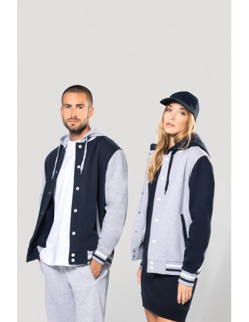 Unisex Teddy jacket with hood