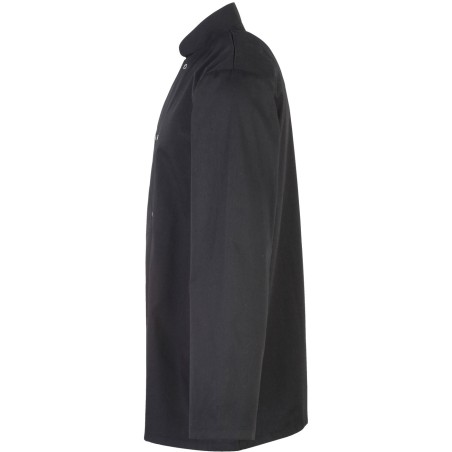 Chaqueta de cocina botones a presión manga larga