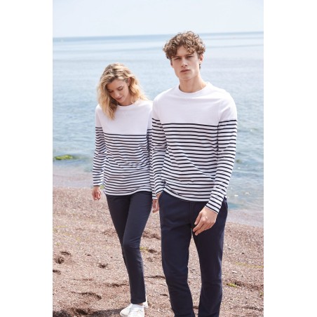 Camiseta Breton manga larga