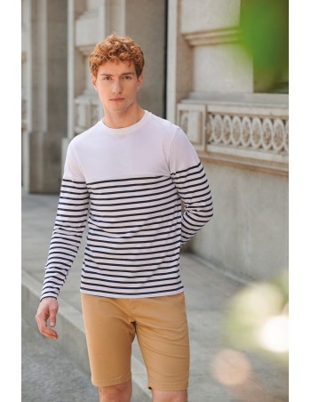 Long sleeve Breton t-shirt 2