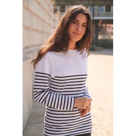 Camiseta Breton manga larga