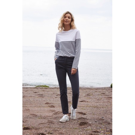 Camiseta Breton manga larga