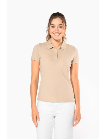 Polo piqué Bio180 mujer