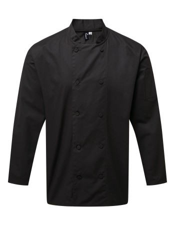 Coolchecker® long-sleeved chef’s jacket 2