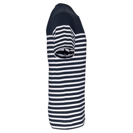Men\\\'s Organic crew neck sailor T-shirt