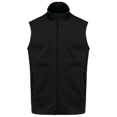 Unisex eco-friendly micro-polarfleece bodywarmer
