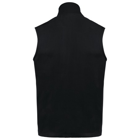 Unisex eco-friendly micro-polarfleece bodywarmer