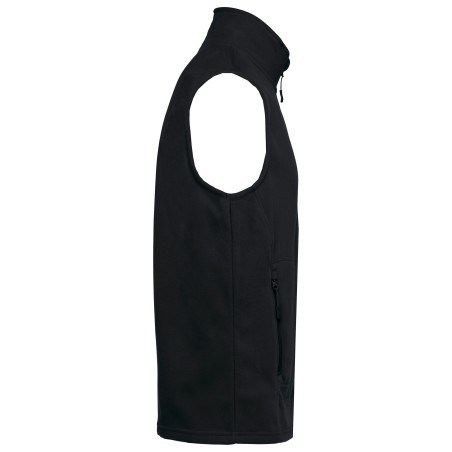 Unisex eco-friendly micro-polarfleece bodywarmer