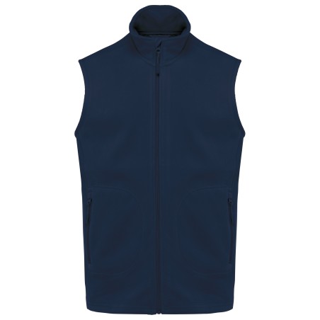 Unisex eco-friendly micro-polarfleece bodywarmer