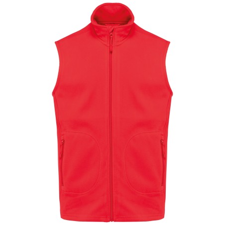 Unisex eco-friendly micro-polarfleece bodywarmer