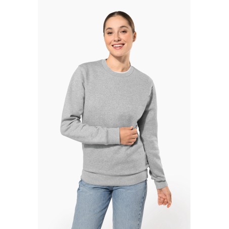 Sudadera cuello redondo 80/20 unisex