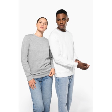 Sudadera cuello redondo 80/20 unisex