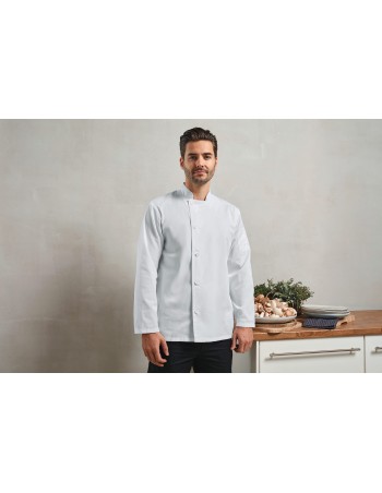 Chaqueta de chef Essential de manga larga