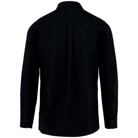 Eco-friendly men\\\'s flannel shirt