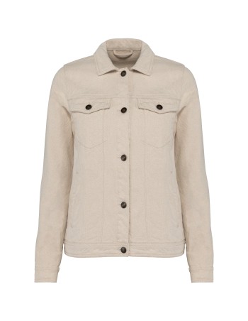 Chaqueta ecorresponsable de cáñamo mujer 2