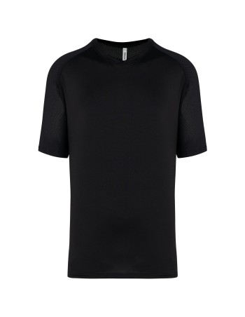 Camiseta de pádel bicolor mangas raglán hombre 2