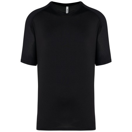 Camiseta de pádel bicolor mangas raglán hombre