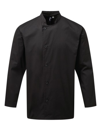 ‘Essential’ long-sleeved chef’s jacket. 2