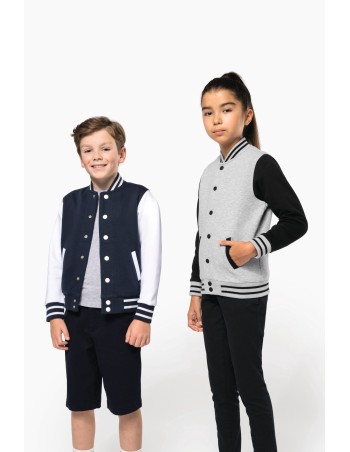Kids teddy fleece jacket