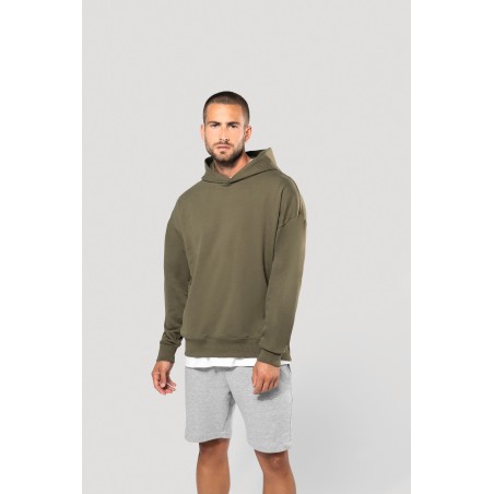 Unisex oversized fleece hoodie