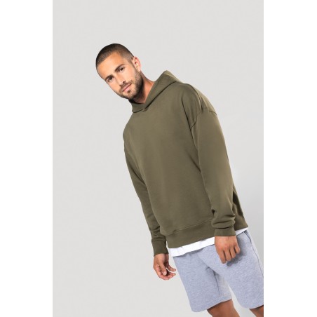 Unisex oversized fleece hoodie