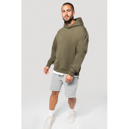 Sudadera de felpa oversize con capucha unisex