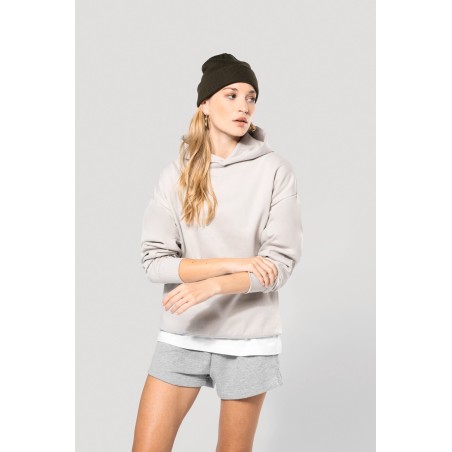Sudadera de felpa oversize con capucha unisex