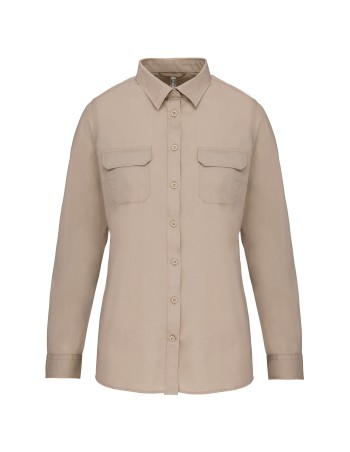 Camisa Safari manga larga mujer 2